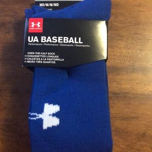 Under Armour Over The Calf  Sock. 2 Pair